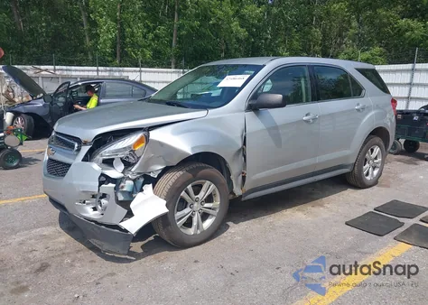 2014 Chevrolet Equinox Ls из США, поврежденный, VIN 2GNALAEK8E6108092
